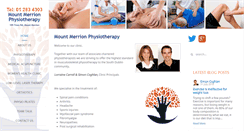 Desktop Screenshot of mmphysiotherapy.com